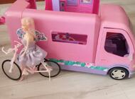 Grajewo ogłoszenia: Kamper dla lalek barbie, rower i akcesoria ,duży samochód bus do... - zdjęcie